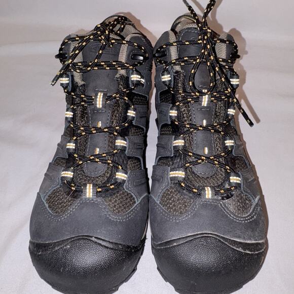 Keen Men’s Work Boots Size 10 Mens Lansing Mid Waterproof Steel Toe EUC - Picture 1 of 11